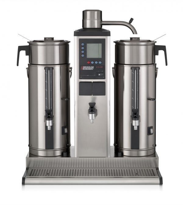 koffiezetinstallatie bravilor b5 hw 2 x 5 liter container en heetwateraftap